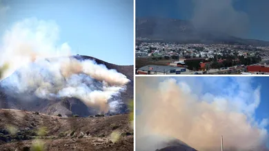 Brigadas combaten tres frentes; autoridades piden evitar las zonas afectadas