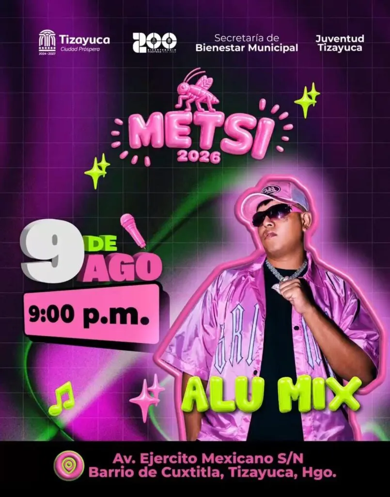 Festival Metsi en Tizayuca revela su cartelera oficial con Camilo Séptimo