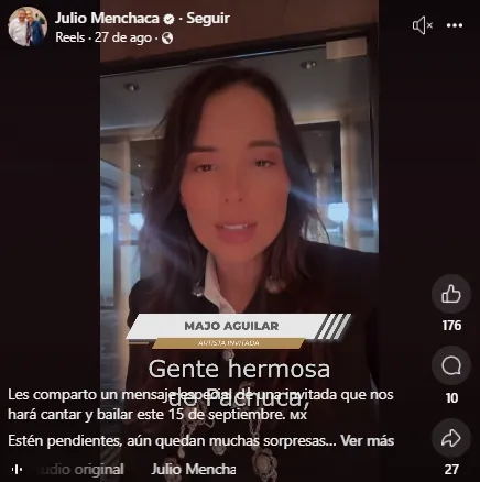Grito de Independencia Pachuca 2025: Majo Aguilar es la primera artista estelar confirmada