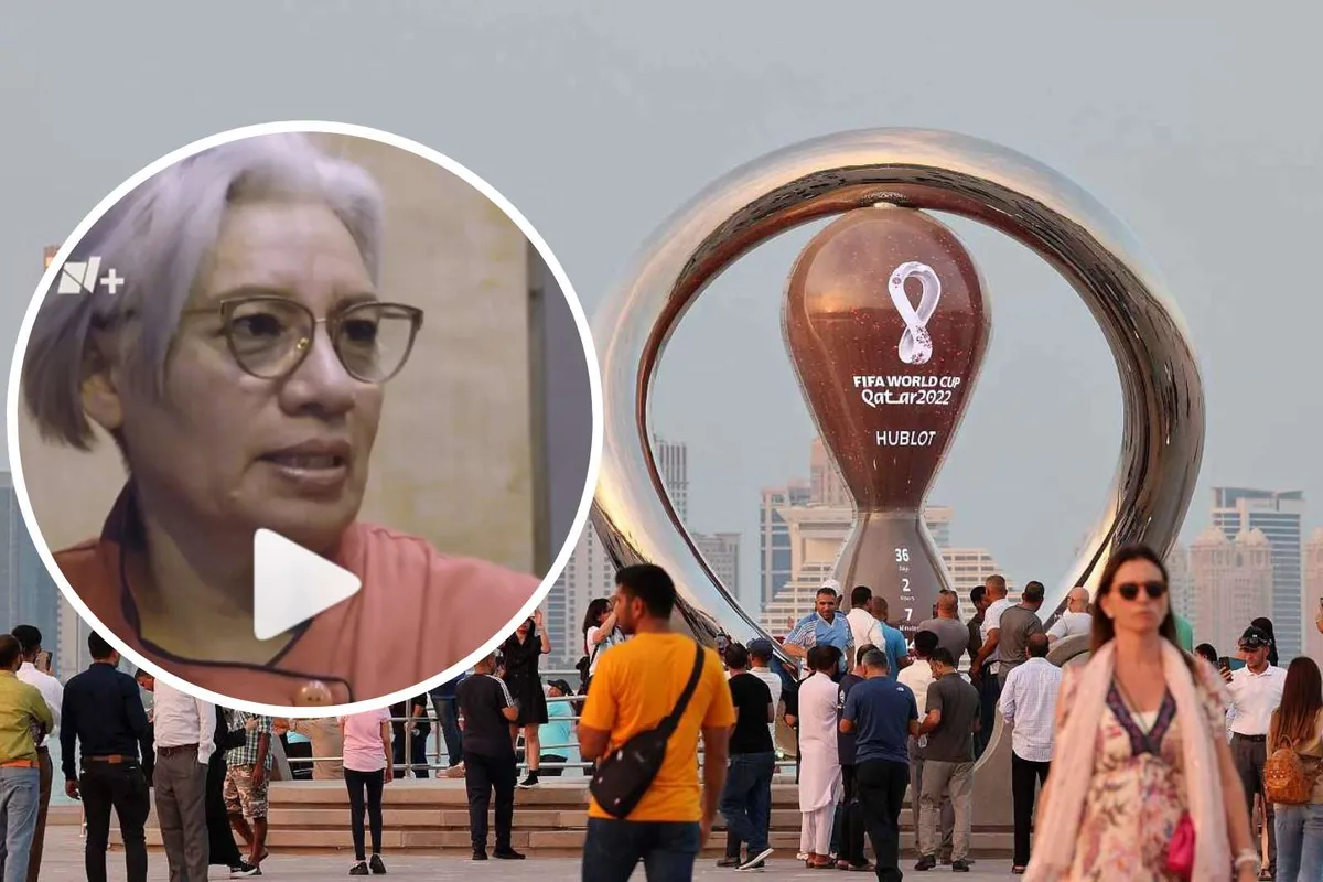 ¡Orgullo Mexicano! Doña Teodora lleva la comida hidalguense hasta el mundial de Qatar