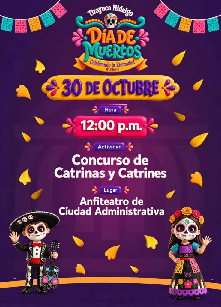 Tizayuca prepara la sexta edición de Celebrando la Eternidad 2026 por Día de Muertos