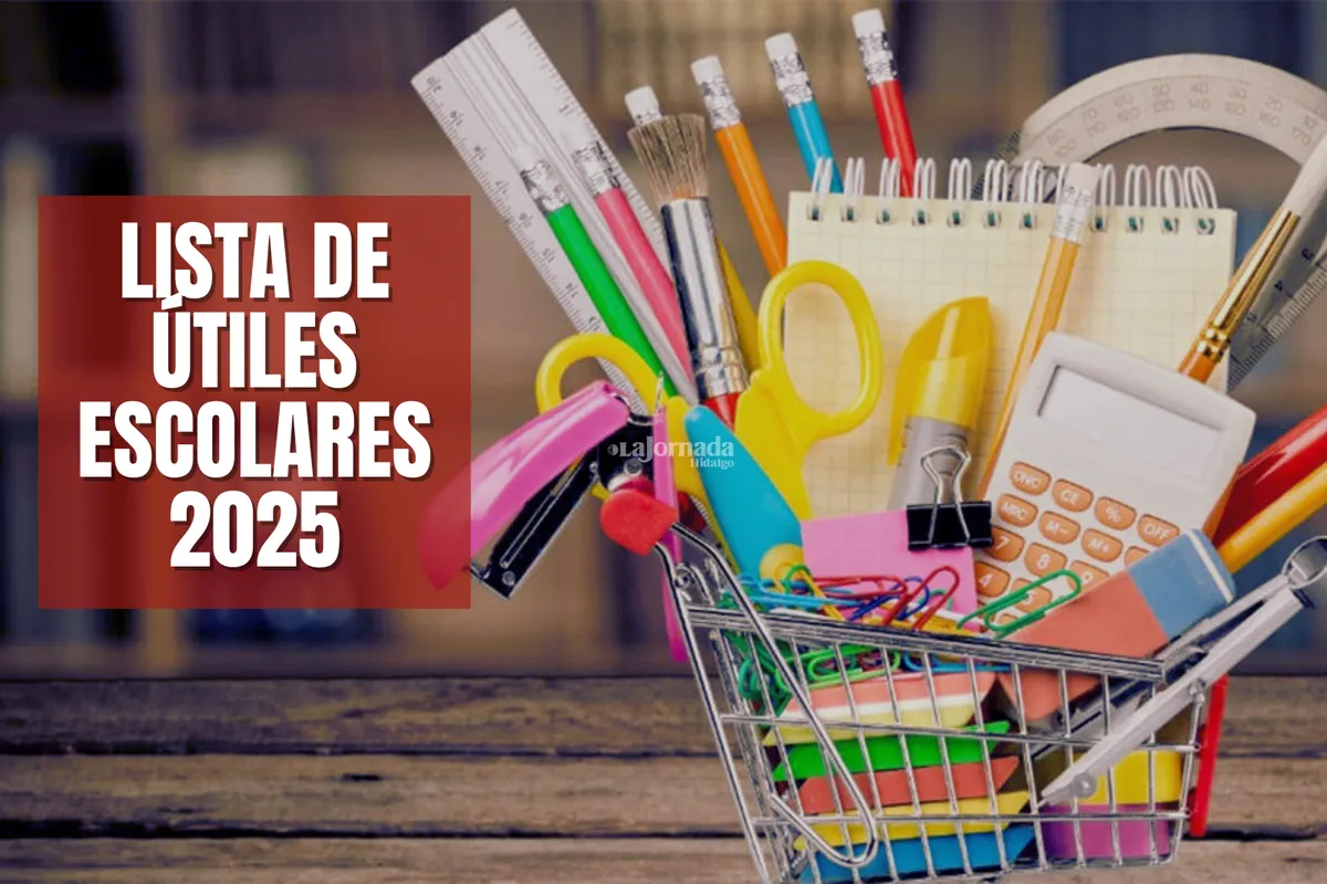 SEP revela lista de útiles escolares 2025: esto es lo que tus hijos necesitarán