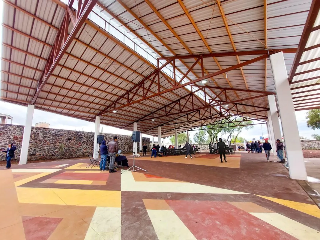 Inauguran en Tizayuca auditorio Esperanza y la Casa de Cultura en Huitzila