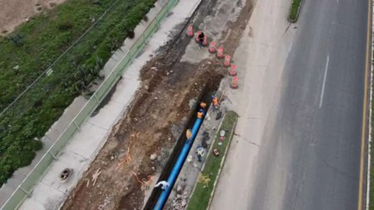 Caasim anuncia cortes a la circulación en importante vialidad de Pachuca por obras