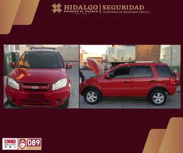 Camioneta recuperada