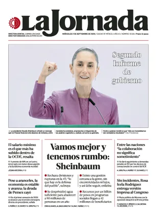 La Jornada | 02 de septiembre de 2026