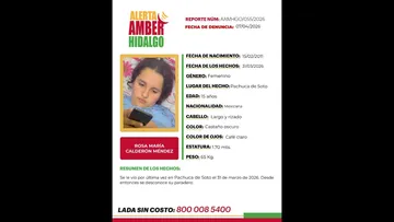 Alerta Amber: se busca a Rosa María Calderón Méndez, desapareció en Pachuca