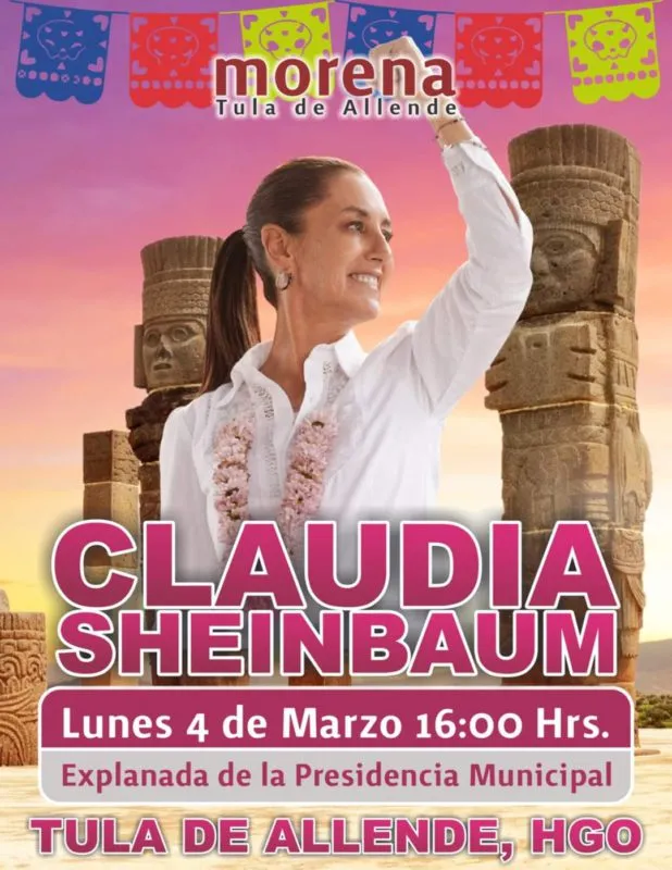 Claudia Sheinbaum anuncia visita a Tula