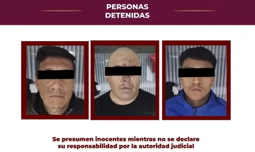 Sujetos detenidos durante enfrentamiento con elementos de la PGJEH