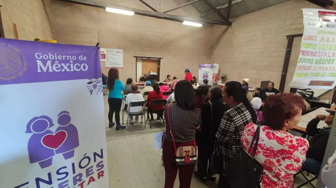 Más de 25 mil mujeres se han registrado para recibir la “Pensión Mujeres Bienestar” en Hidalgo