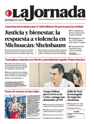 La Jornada | 10 de noviembre de 2025