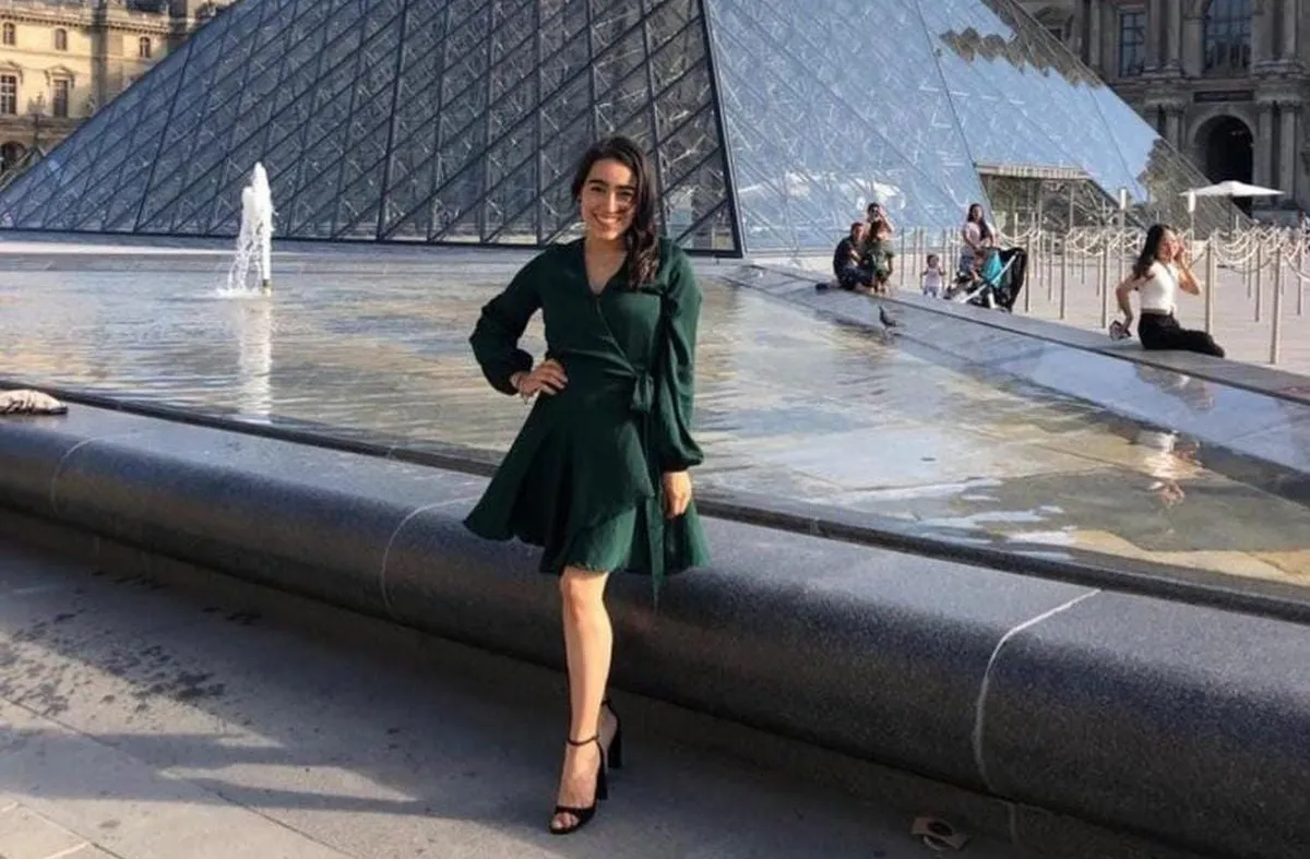 Bailarina de danza contemporánea, de Mixquiahuala para el mundo