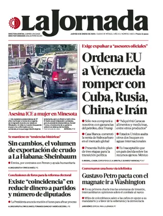 La Jornada | 08 de enero de 2026