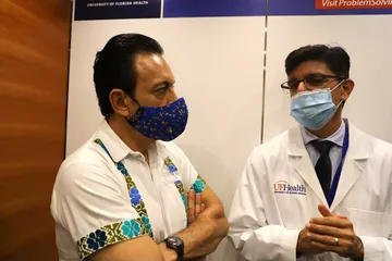 Busca Omar Fayad a Universidad de Florida para hospital post Covid en Hidalgo
