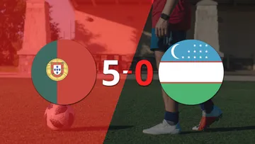 Mundial 2026: Portugal paseó a Uzbekistán y selló su triunfo 5 a 0