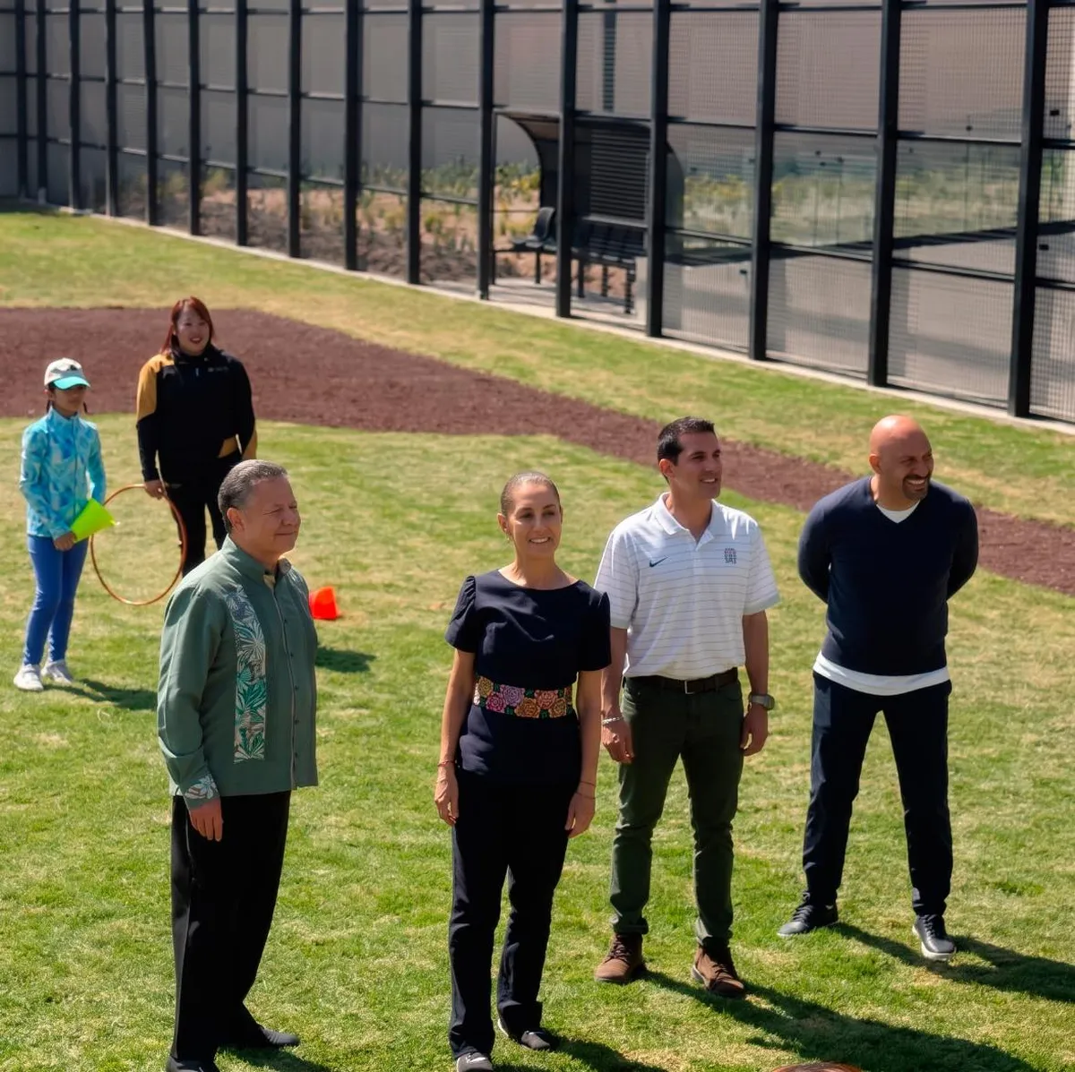 Claudia Sheinbaum supervisa la Ciudad Deportiva de Alto Rendimiento en Hidalgo