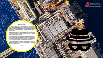 Plataforma Akal-R del complejo Cantarell, en Campeche