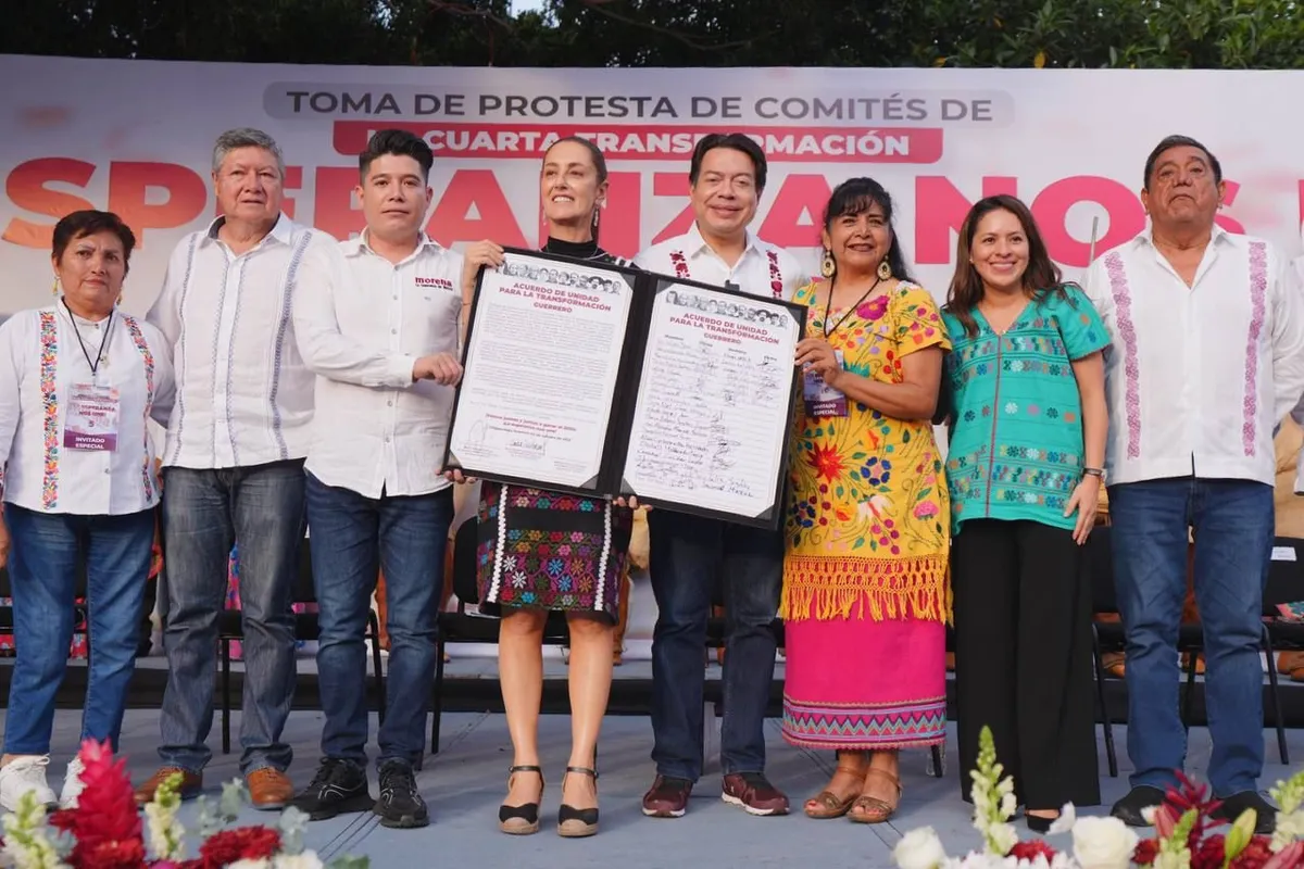 “No hay marcha atrás en la Cuarta Transformación”: Claudia Sheinbaum