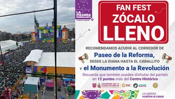 El Zócalo CDMX alcanzó su capacidad máxima debido a la asistencia masiva de seguidores durante el México vs Chequia.