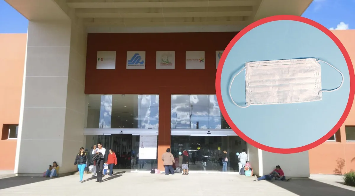 Covid 19: Vuelve uso de cubrebocas a hospitales de Hidalgo tras nuevos casos