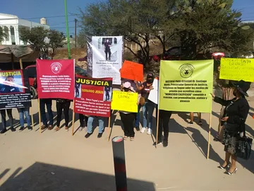 Piden justicia para policía asesinado en Tula
