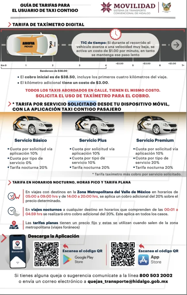 ¿Nueva tarifa en taxis? Revisa cómo quedaron los costos