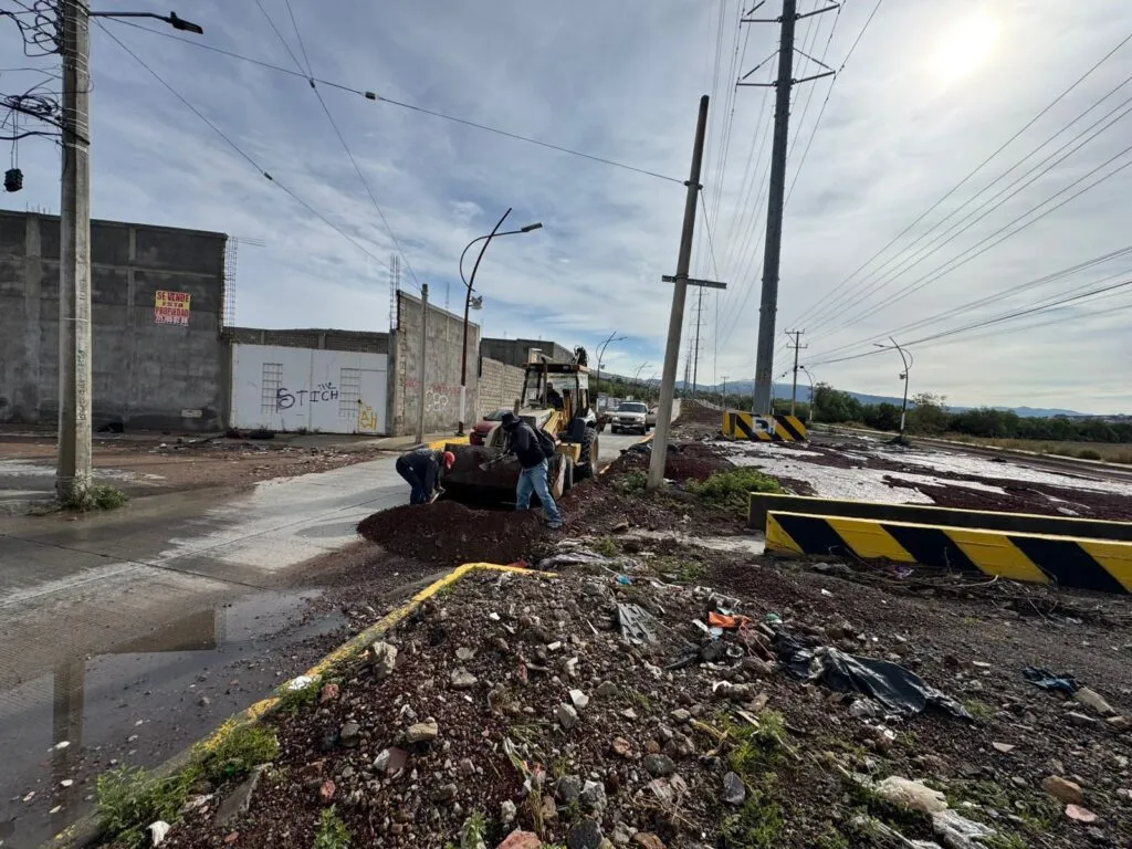 Implementan plan de atención en zonas afectadas en Mineral de la Reforma