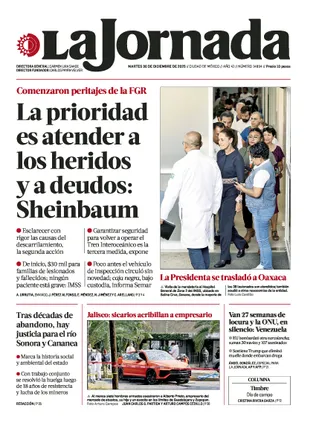 La Jornada | 30 de diciembre de 2025