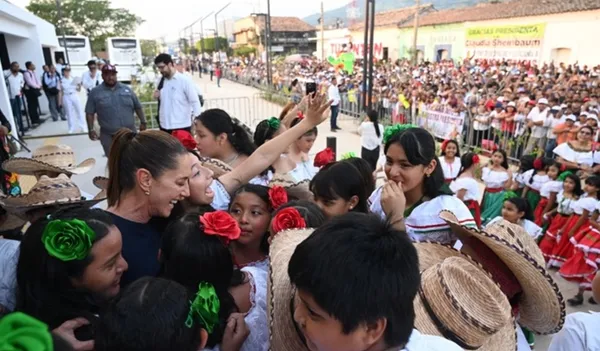 Inaugura Sheinbaum primera fase de la Línea K del Tren Interoceánico en Oaxaca