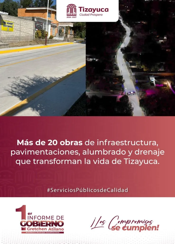 Tizayuca rehabilita pozo para mejorar distribución de agua