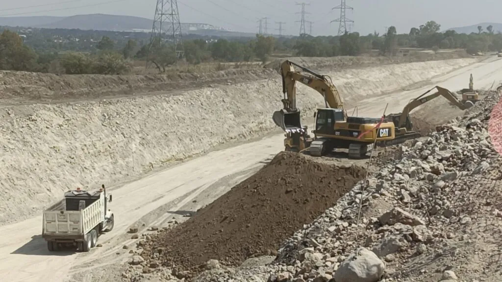 Avanza construcción del Tren México-Querétaro en Hidalgo