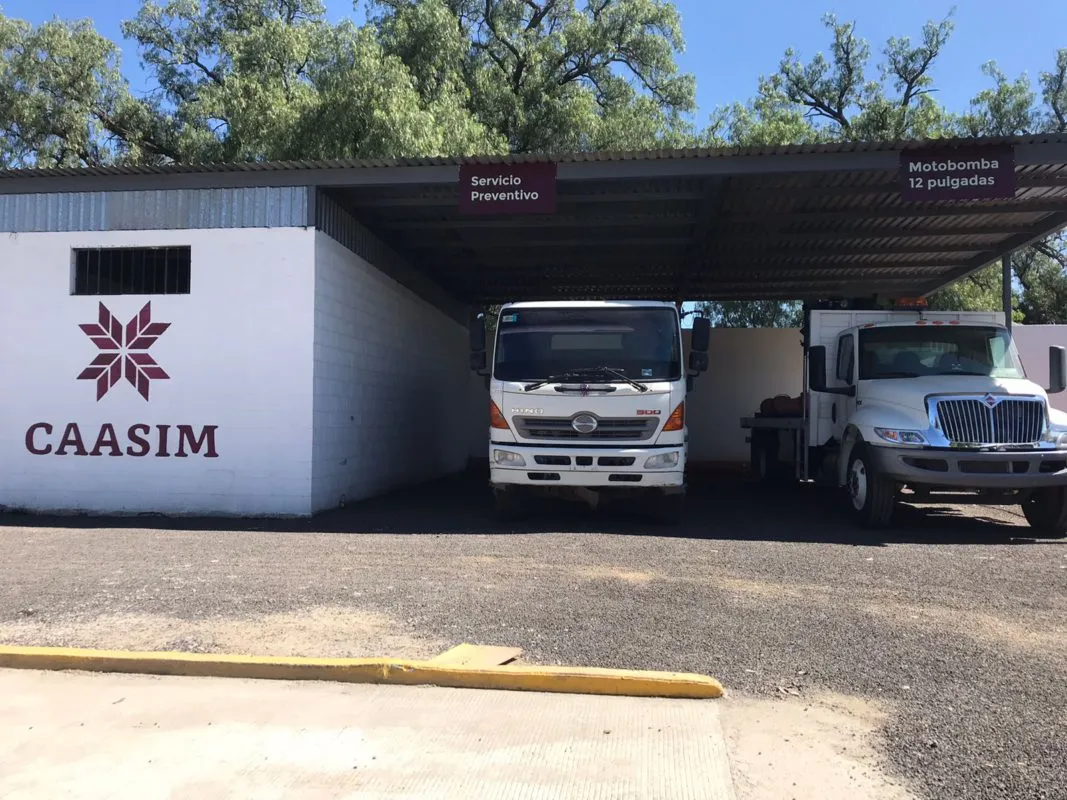 Caasim: renuevan sistema ‘Las Garzas’; mejorará suministro de agua