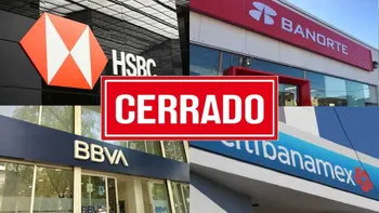 Los bancos en México suspenderán servicio este lunes por el descanso oficial del natalicio de Benito Juárez.