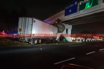 Choque en la autopista México-Tulancingo complica el tránsito hacia CDMX.