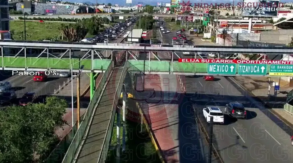 ¡Rumbo a la inauguración Mundial 2026! Así amanece el tránsito en Pachuca
