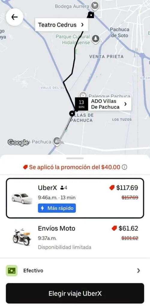 ¿Ya pediste tu primer viaje en Uber en Pachuca? Te decimos que pasará y si habrá sanciones