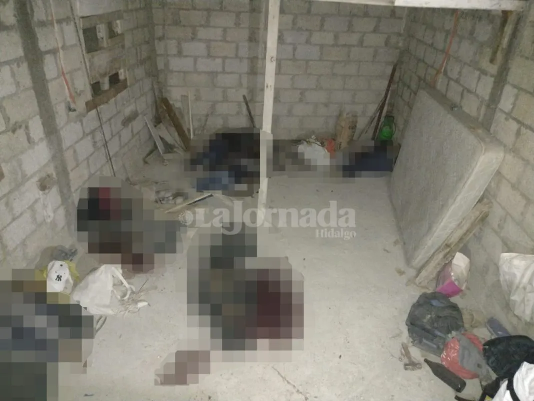 Acribillan a seis dentro de una vivienda en Mineral de la Reforma