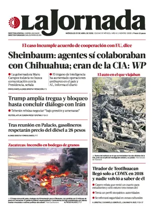 La Jornada | 22 de abril de 2026
