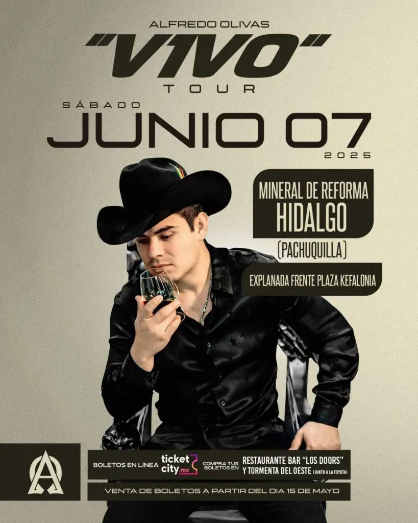 ¿Cuánto cuestan los boletos para Alfredo Olivas en Pachuca? Revisa aquí