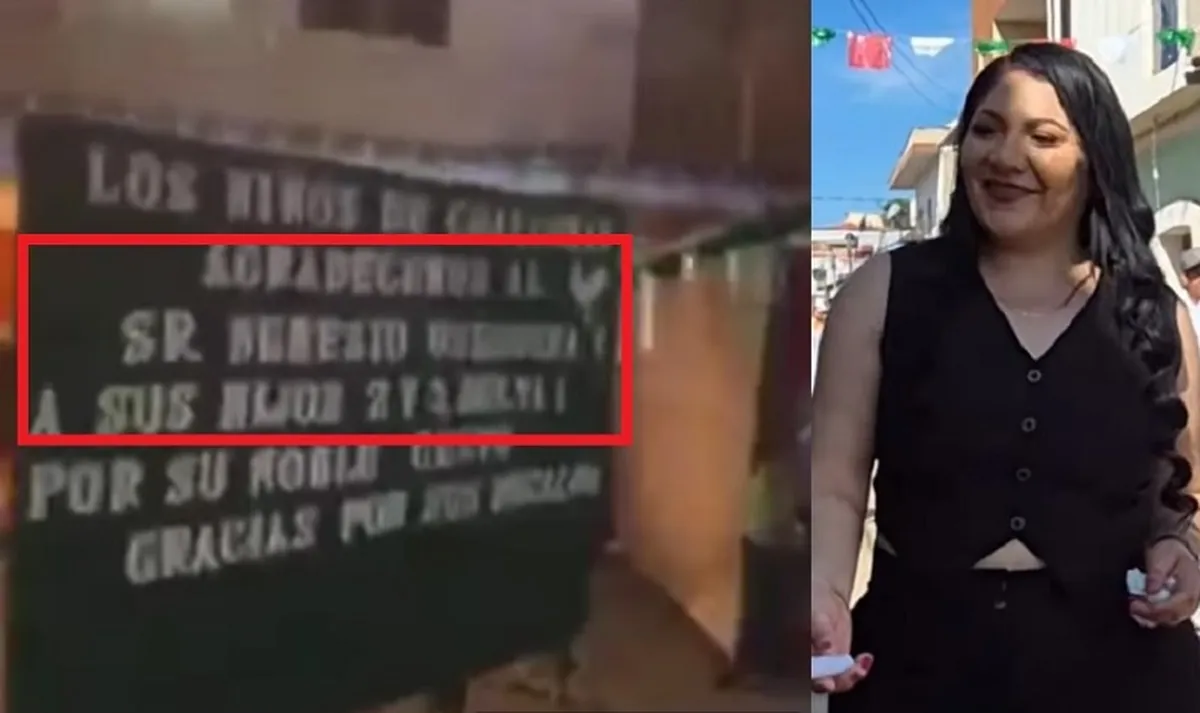 VIDEO | Autoridades de Coalcomán, Michoacán agradecen a ‘El Mencho’ entrega de juguetes