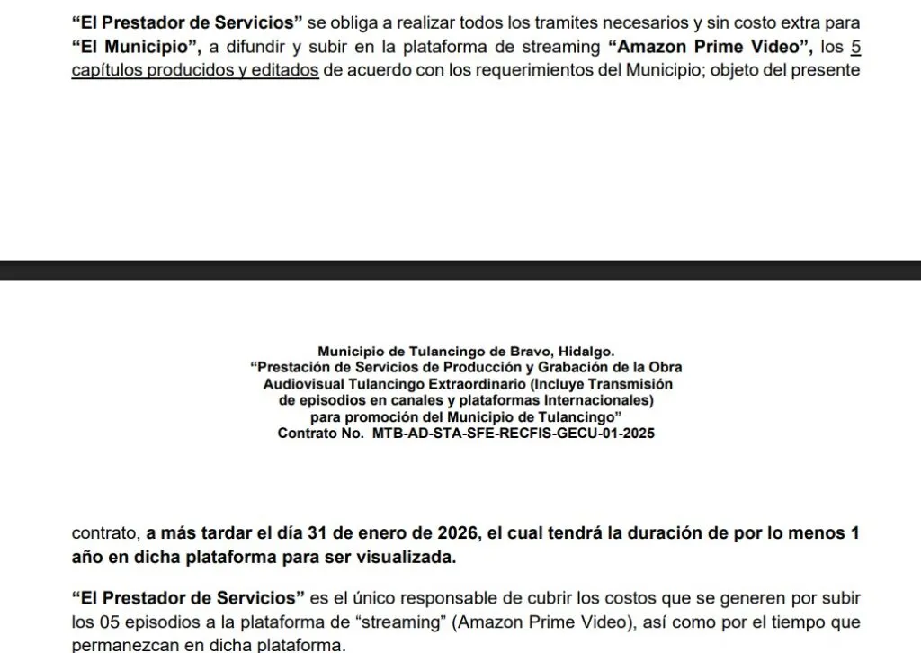 Productora niega incumplimiento en estreno de Tulancingo Extraordinario en Amazon Prime: “fue un obsequio”