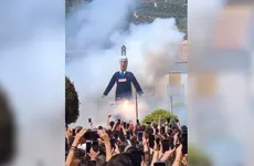 Queman figura de Netanyahu en Málaga Israel llama a encargada española de negocios en Tel Aviv