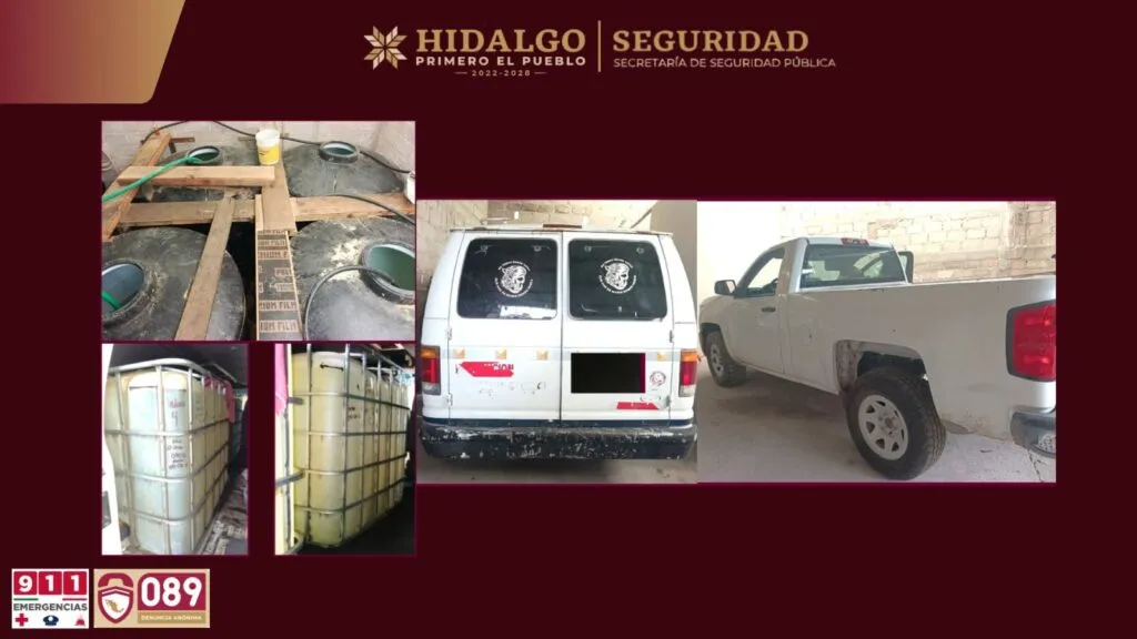 ¡Que creativos! Hallan tomas clandestinas conectadas a ductos de Pemex mediante drenaje en Atotonilco de Tula