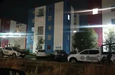 Policías municipales realizan operativo de seguridad en Mineral de la Reforma.