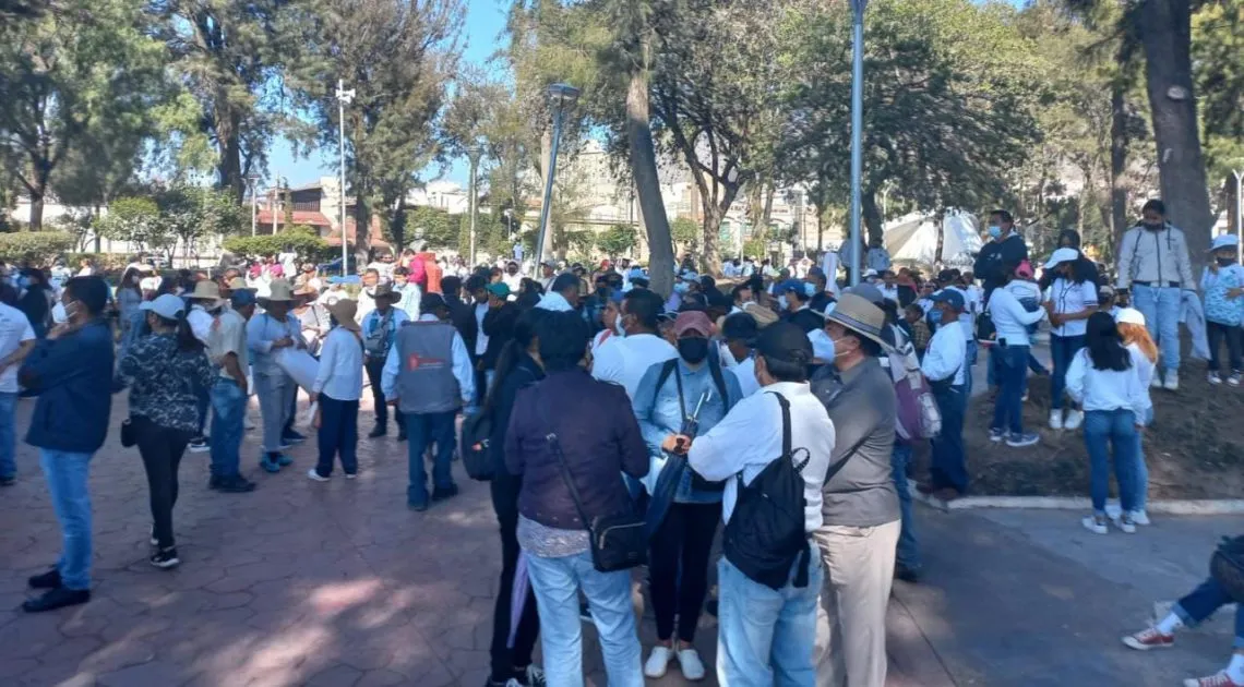 Sindicalizados de Pachuca cancelan marcha para exigir derechos laborales