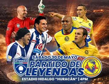 Boletos partido de leyendas