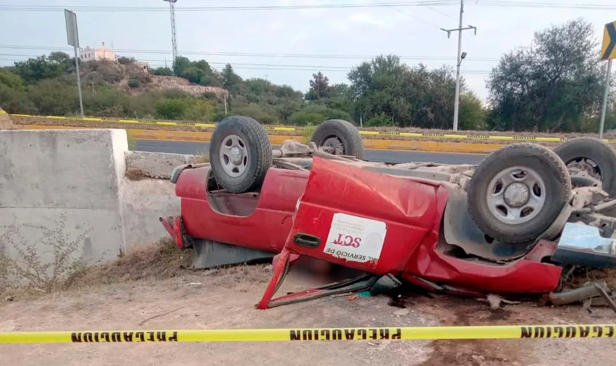 Pierde persona la vida en accidente en Ixmiquilpan