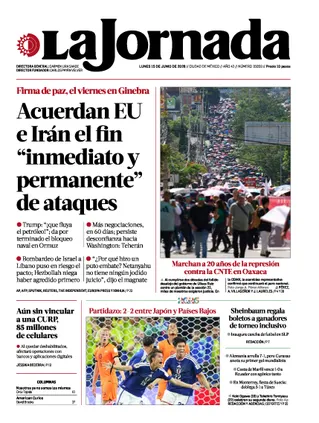 La Jornada | 15 de junio de 2026