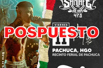 Santa Fe Klan en Pachuca: posponen concierto hasta el próximo año