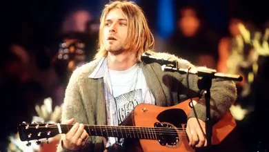 Kurt Cobain en el MTV Unplugged de Nirvana